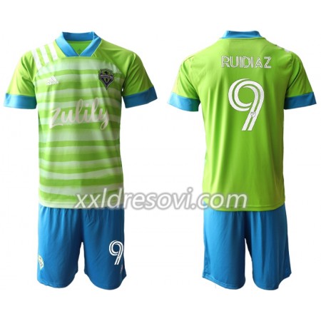 Seattle Sounders Ruidiaz 9 Domaći Dječji Komplet Dresovi za Nogomet 2020-2021 (+ kratke hlače)